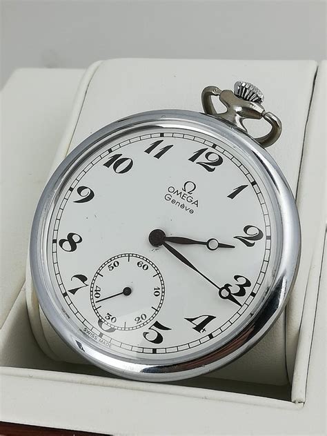 omega geneve watch case marks|omega geneve pocket watch value.